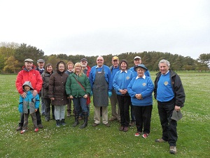 At the Charity Walk